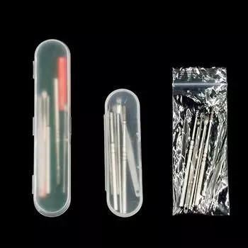 Нержавеющая сталь Серьги-лопатки из 6 предметов Серьги-лопатки из 5 предметов Серьги-лопатки со спиральной пружиной Инструменты для подбора ушей leather case 6 sets чёрный