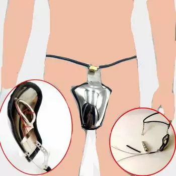 Нержавеющая сталь, силиконовый мужской невидимый пояс верности, запираемый член, клетка для устройства, анальная пробка, бусины, БДСМ, бондаж, металлические секс-игрушки waist 60-90cm