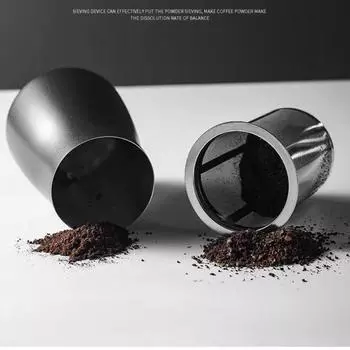 Нержавеющая сталь сито для кофейного порошка Nespresso с мелкой сеткой для просеивания молотого кофе пылезащитное ситечко фильтр для помола кофейные аксессуары серебряный
