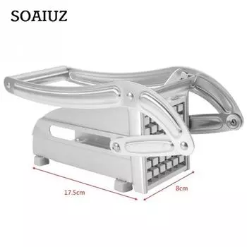 Нержавеющая сталь слайсер для картофеля фри, измельчитель картофеля, измельчитель, кухонный инструмент, кухонные принадлежности, аксессуары