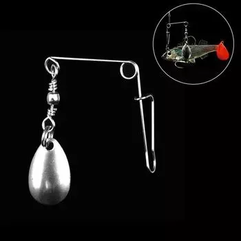 Нержавеющая сталь Spinnerbait Blade Lures Rigs рыболовные ложки Балансировочный кронштейн