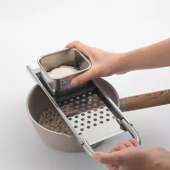 Нержавеющая сталь Строгальный станок для лапши Spaetzle Maker Картофельные ломтики Немецкие ручные бритвы для яиц