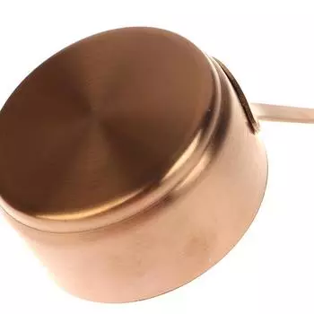 Нержавеющая сталь термостойкие кастрюли мини-кастрюля антипригарная чашка для молока с длинной ручкой кухонные соусники чашка для соуса для стейка M