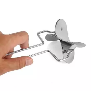 Нержавеющая сталь тесторезка клецки кожа кондитерская форма кухонный повар инструмент распродажа товары серебряный