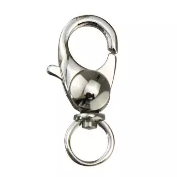 Нержавеющая сталь триггер маленькая защелка застежка-карабин крючок для самостоятельного изготовления ожерелья браслета цепи ювелирных изделий фурнитуры аксессуары A4