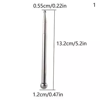 Нержавеющая сталь уши акупунктурный зонд массажный инструмент точечный зонд ручка массажер для лица портативная акупунктурная ручка обнаружения