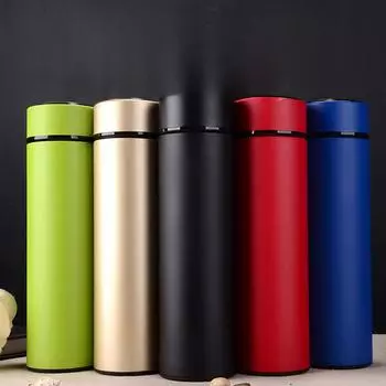 Нержавеющая сталь Вакуумная прямая чашка термос чашка автомобильная бизнес-чашка 500ml