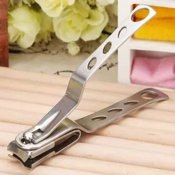 Нержавеющая сталь, вращающаяся на 360° лезвие, машинка для стрижки ногтей, резак для педикюра, маникюра, триммер