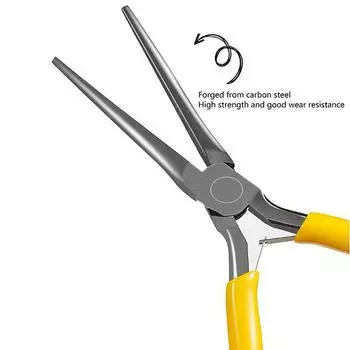 Нержавеющая сталь зажимы для ногтей пинцет для УФ-гелевых типсов наращивание ногтей маникюр профессиональный инструмент для придания формы ногтям