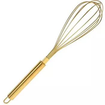 Нержавеющая сталь золотые ручные венчики для яиц кухонные для приготовления теста мини бытовые металлические принадлежности большие инструменты матча