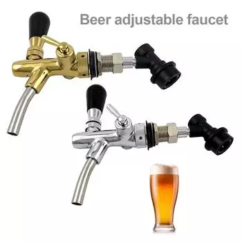 Нержавеющий домашний кран для брожения бочонка кран для пивоварения стальной кран для ведра золотистый