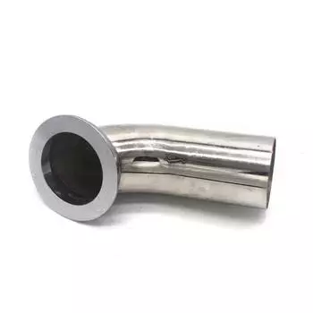 Нержавеющий отвод даунпайпа 90 градусов Адаптер V-band для турбины Holset HY35 HX HE351