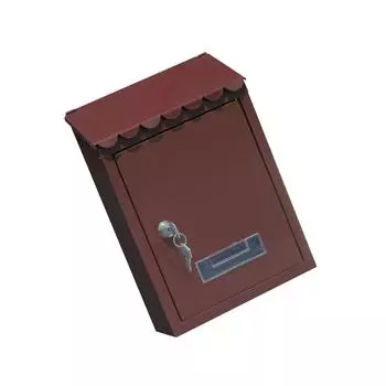 Нержавеющий почтовый ящик 22x6.5x30см настенный почтовый ящик безопасный чехол