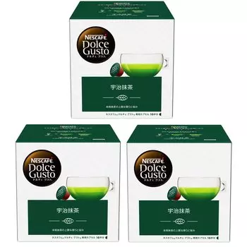 Nescafe Dolce Gusto Exclusive Capsule Uji Matcha 16P x 3 коробки с капсулами,