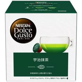 Nescafe Dolce Gusto Exclusive Capsule Uji Matcha Pod 16P, коробка,