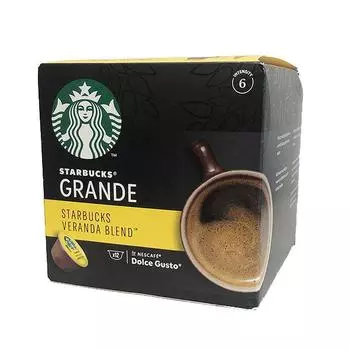 Nescafe Dolce Gusto Starbucks Veranda Blend Grand 12 капсул