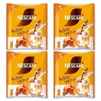 Nescafe Gold Blend Potion Luxury Caramel Macchiato 7 шт. x 4 пакета
