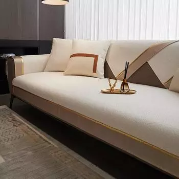 Несколько кожаных диванных подушек в американском итальянском стиле, универсальная подушка для дивана на четыре сезона, минималистичная противоскользящая подушка для сиденья 70x70cm