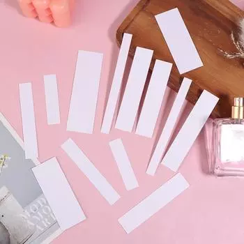 Несколько размеров 50 шт. тестовые полоски ароматизаторы одноразовые белые женские бумажные полоски для анализа запаха тестовые полоски ароматерапия духи
