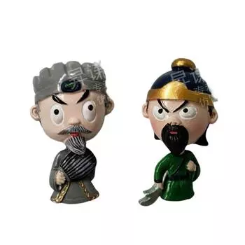 Несколько стилей Дополнительные персонажи личности Креативный 3D дизайн из смолы Наклейки на холодильник Украшения для дома и кухни Подарки