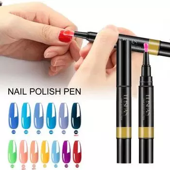 Несколько стилей, практичный, отличный, 5 мл, удобный захват, 3 в 1, одношаговая гелевая ручка для ногтей, гаджет, ручка для рисования лаком для ногтей 53