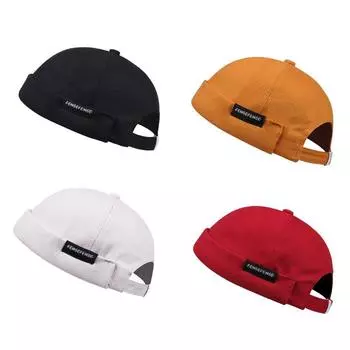 Несколько стилей шляпа-капот тюбетейка Ретро матросская кепка модная шапка-бини шапка-докер шапочка для мужчин и женщин теплая кепка-ведро с полями 58/59