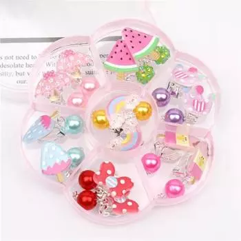 Несколько зажимов для ушей в мультяшной форме, аксессуар для ношения