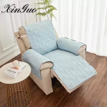 Нескользящая диванная подушка с шарнирным швом, ромбовидный диван, шезлонг, подушка для гостиной, одноместный чехол для дивана с подушкой для ног 55*200CM