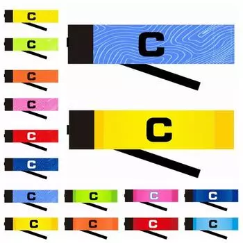 Нескользящая футбольная повязка на руку с капитаном, регулируемая спортивная повязка на руку, нарукавные повязки команды, игрок команды dark blue-A