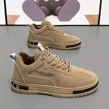 Нескользящая и износостойкая мужская повседневная походная спортивная обувь, нескользящая удобная повседневная обувь для прогулок на свежем воздухе и путешествий 39 чёрный