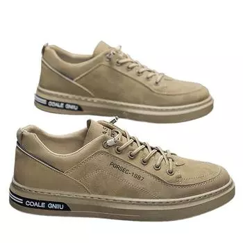 Нескользящая и износостойкая рабочая обувь для строительных площадок. Мужская модная универсальная водонепроницаемая повседневная обувь. Обувь для страхования труда. 39 чёрный