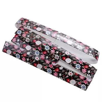 Нескользящая лента для тенниса, бадминтона, ручки для бадминтонных ракеток, рули для велосипедов, мотоциклов красный/чёрный