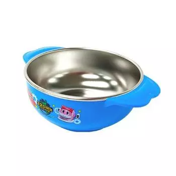 Нескользящая миска Leburn Gogo Dino из нержавеющей стали, разные цвета, 1 шт., Популярные корейские товары для родителей