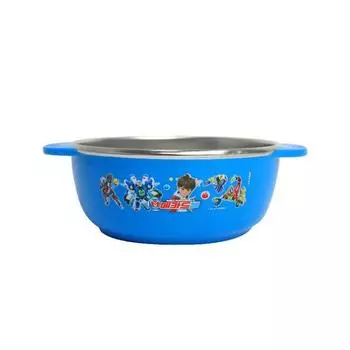 Нескользящая миска Lilpang Mecad Ball из нержавеющей стали, разные цвета, 1 шт., Популярные корейские товары для родителей