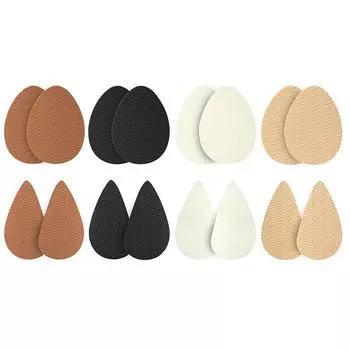 Нескользящая наклейка на подошве, противоскользящая подушечка на высоком каблуке в передней части стопы, противоскользящая подушечка на подошве, унисекс as the picture