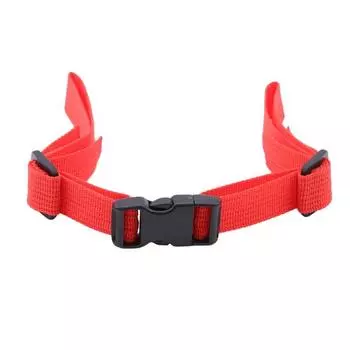 Нескользящая нейлоновая поясная сумка для кемпинга и пешего туризма, нагрудный ремень, ремень с пряжкой на открытом воздухе One Size красный