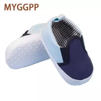 Нескользящая обувь для малышей с мягкой ступенькой, дышащая детская обувь, обувь в виде фасоли, лоферы, детская обувь 11cm синий