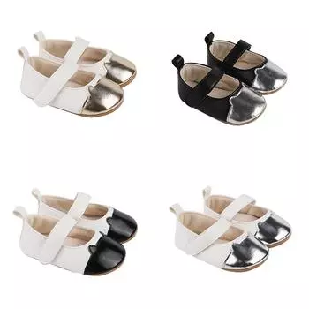 Нескользящая обувь на плоской подошве для младенцев, повседневная мягкая и удобная обувь для первых ходунков 11