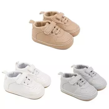 Нескользящая обувь на плоской подошве с украшением в виде лепестков, повседневная мягкая удобная обувь для первых ходунков Prewalker 11