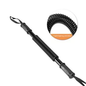 Нескользящая перекладина Chest Twister, черная, удобная ручка 20kg