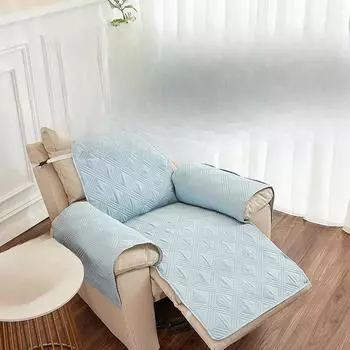 Нескользящая подушка для дивана Four Seasons, трехлинейная ромбовидная подушка для дивана-шезлонга для гостиной, одноместный чехол для дивана с опорой для ног 55*200CM