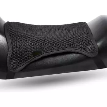 Нескользящая подушка сиденья мотоцикла 3d сетка пусковая площадка сиденья циркулирует воздух теплоизоляция солнцезащитного крема чёрный
