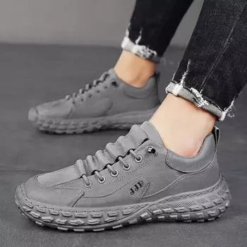 Нескользящая повседневная обувь для отдыха на открытом воздухе, модная обувь, лето 2024, новая мужская обувь на толстой подошве из зонтичной ткани для альпинизма, спортивная обувь для мужчин 39