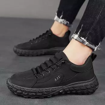 Нескользящая повседневная обувь для отдыха на открытом воздухе, модная обувь, лето 2025, новая мужская обувь на толстой подошве из зонтичной ткани для альпинизма, спортивная обувь для мужчин 39