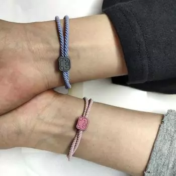 Нескользящая резинка для волос с завязками, противоскользящая эластичная плотная декоративная женская резинка с рисунком свиньи, аксессуары для волос синий