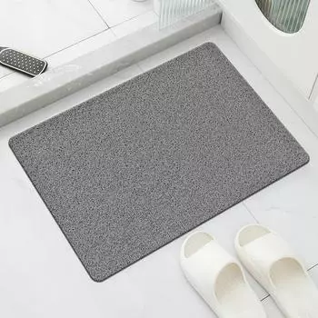 нескользящая резиновая подложка, прочный коврик для входной двери, нескользящая резиновая подложка, прочный коврик для входной двери, материал ПВХ, ручная стирка 40cmx60cm белый