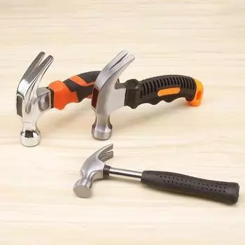 Нескользящая ручка, бытовой молоток для ногтей, DIY столярные изделия, деревообрабатывающий аппаратный инструмент