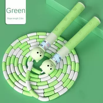 Нескользящая сегментированная фитнес-скакалка «Бамбуковое звено» Спортивная веревка для домашних упражнений