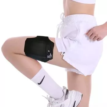 Нескользящая сумка для мобильного телефона на бедра и икры для бега и фитнеса - решение для хранения унисекс