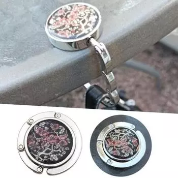 Нескользящая задняя часть, диаметр 4,5 см, красивое изысканное украшение для стола, сумка, крючок, держатель для сумки 4